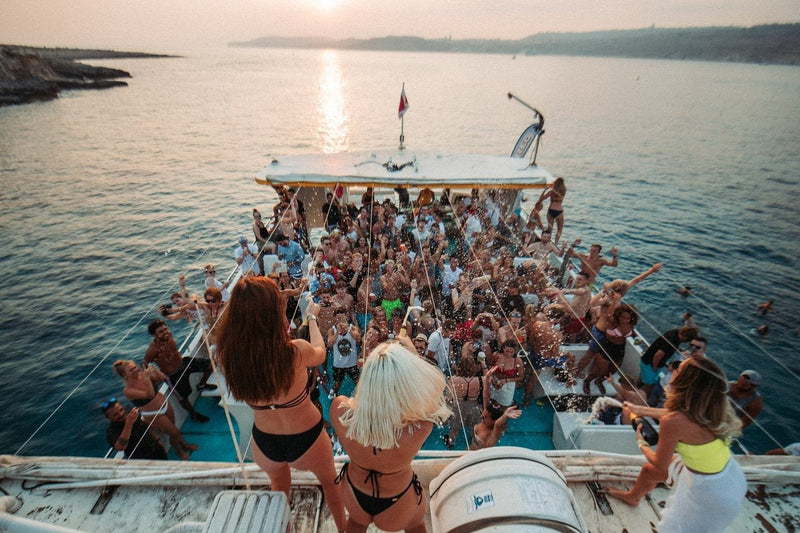Boat Party Malte – Open Bar en mer - malte