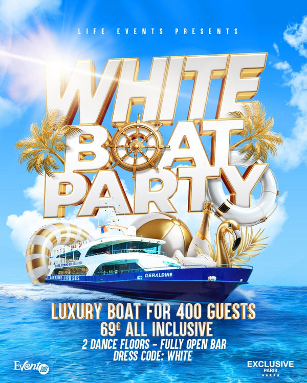 Boat Party White Edition in Malta