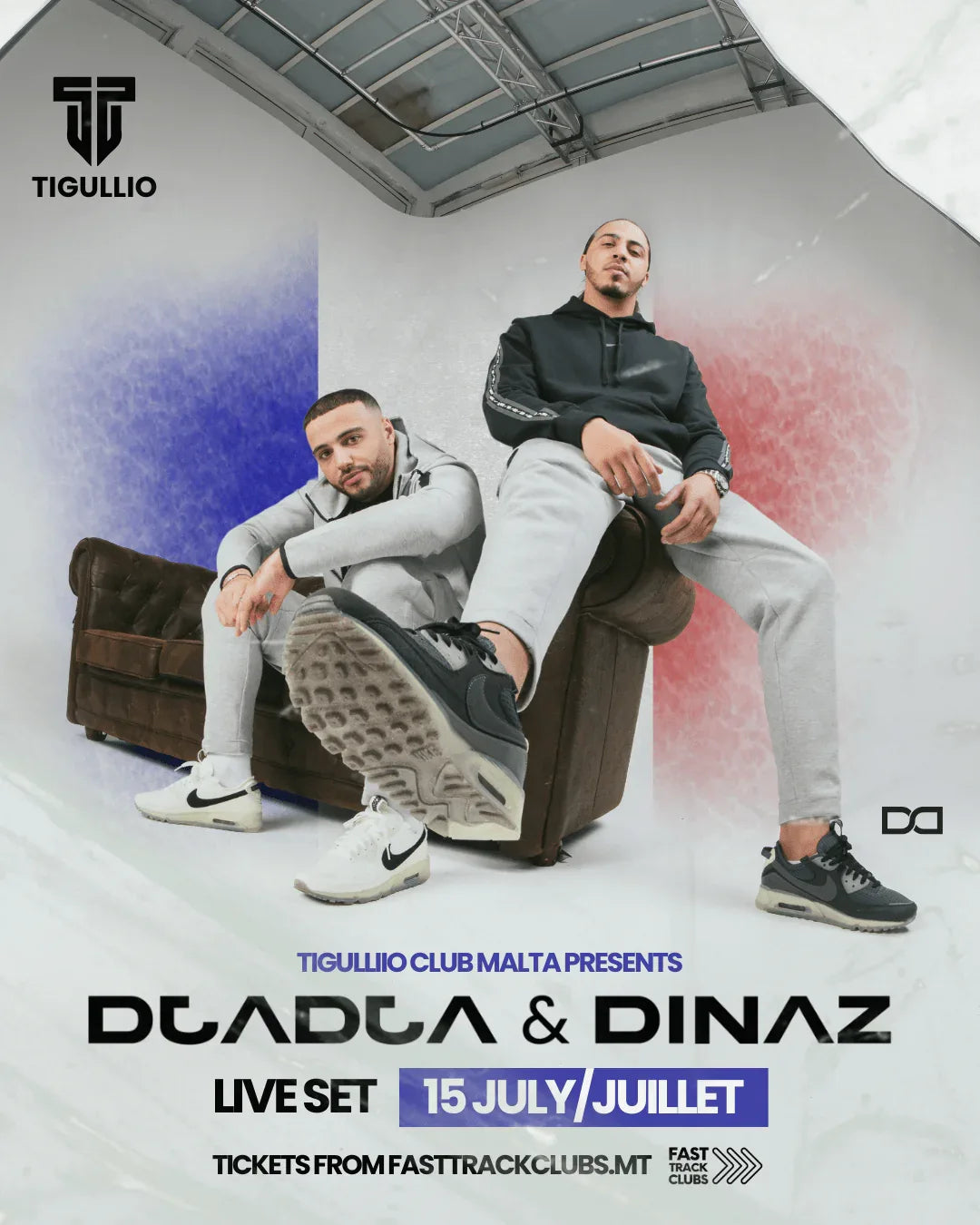 Djadja & Dinaz - Malte - 15 Juillet - Showcase au Tigullio Club - Malta Adventures