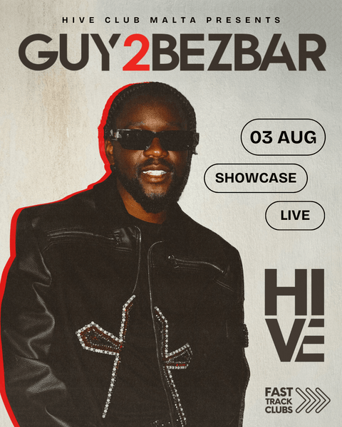GUY2BEZBAR – Showcase à Malte le 3 août 2025 - malte