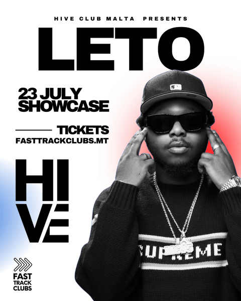 Leto en Showcase à Malte au Hive Club le 23 juillet 2025 - malte