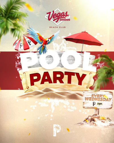 Fiesta en la piscina de la playa de Las Vegas en Malta