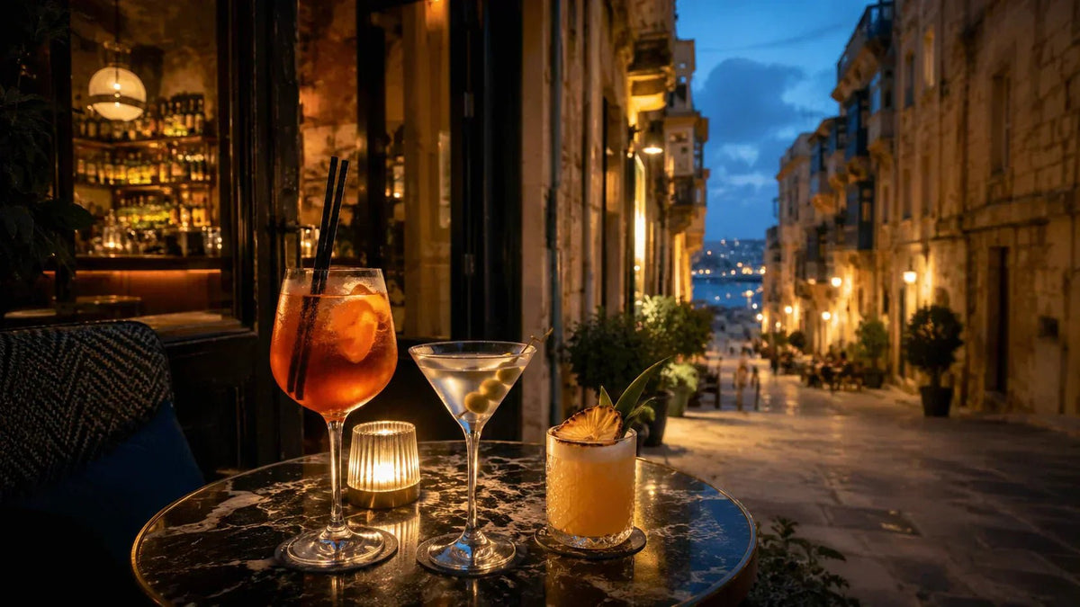 Les meilleurs cocktail bars à Malte : Valletta, St Julian’s & rooftops - Malta Adventures