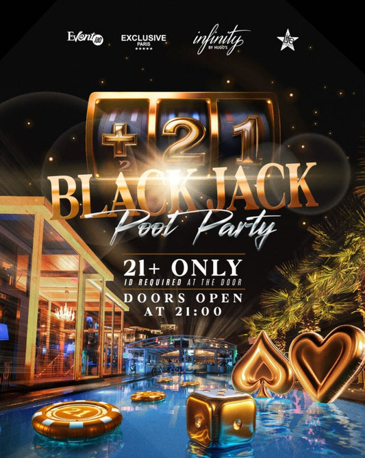 +21 Black Jack Pool Party au Hugo's Hotel à Malte - malte