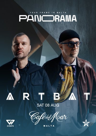 ARTBAT — Panorama Malta au Café del Mar à Malte
