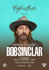 Bob Sinclar at Café del Mar in Malta