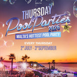 Café Del Mar Malte – Pool Party du Jeudi - Edition 2026 - malte