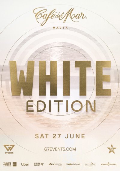 Café del Mar White Edition 2026 à Malte