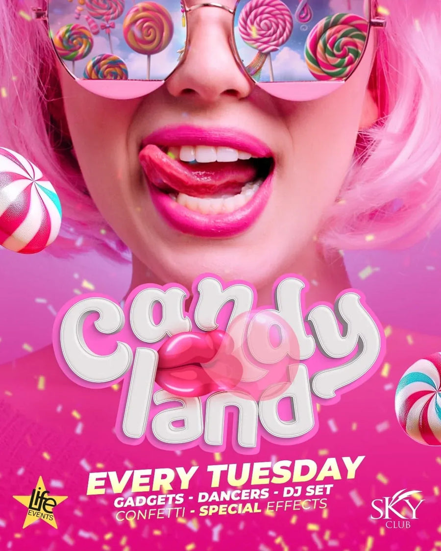 Candy Land au Sky Club à Malte - Malta Adventures