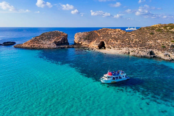 Croisière Blue Lagoon Malte — Comino & Grottes Marines - malte