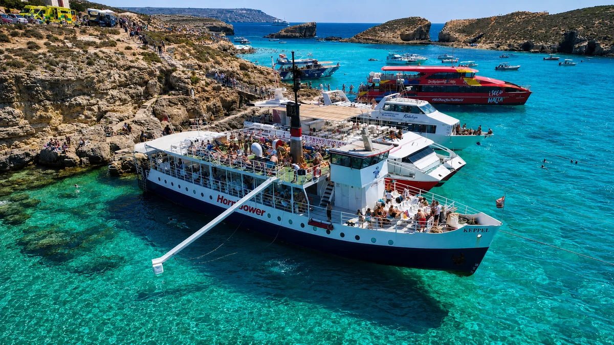 Croisière Hornblower Comino - Blue Lagoon & Grottes Marines - malte