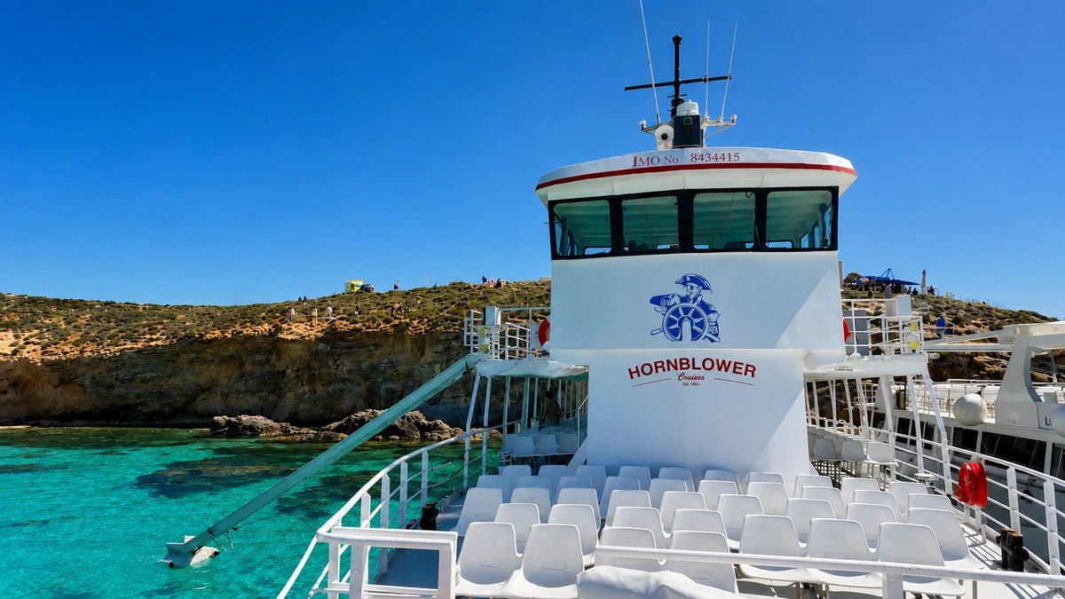 Croisière Hornblower Comino - Blue Lagoon & Grottes Marines - malte