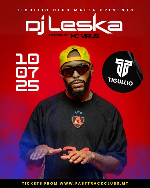 DJ LESKA – Showcase à Malte (10 juillet & 7 août 2025) - Malta Adventures
