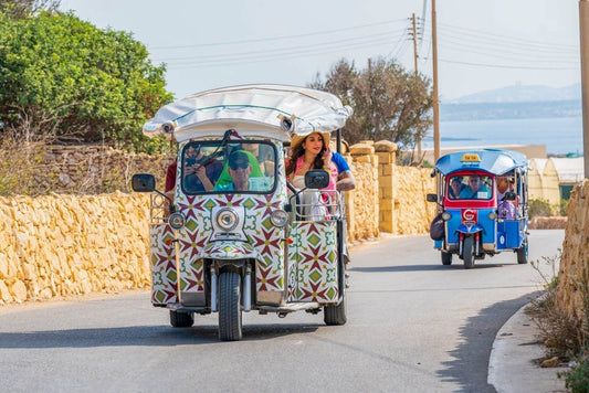 Excursion Gozo en Tuk - Tuk — Journée Complète avec Chauffeur - malte