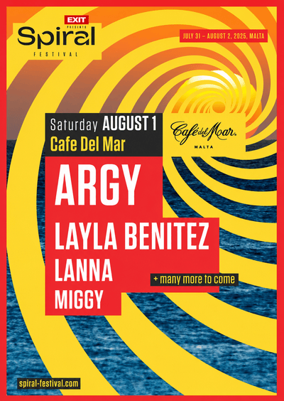Exit : Spiral Festival Day 2 au Café del Mar Malte