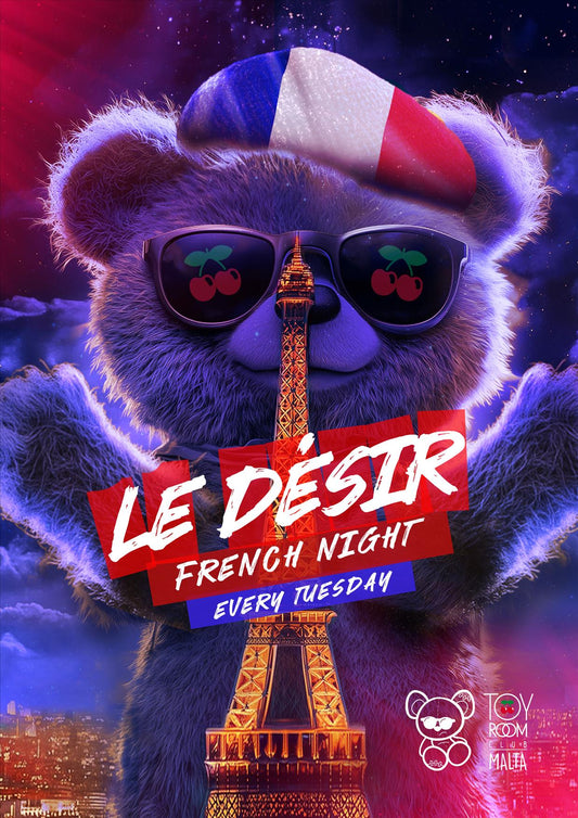 French Party Malte - Le Désir - Toy Room