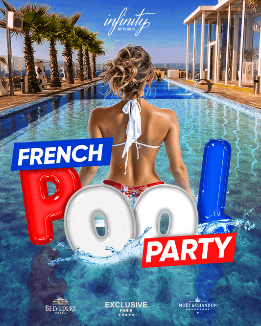 French Pool Party - Hugo's Hotel - Malte