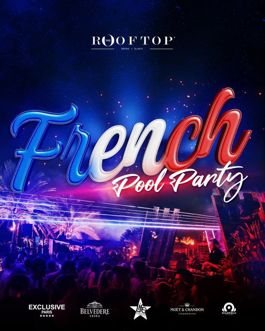 French Pool Party - Malte - Gianpula Rooftop