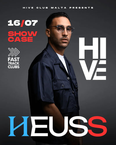 Heuss l'Enfoiré à Malte — Showcase au Hive Club