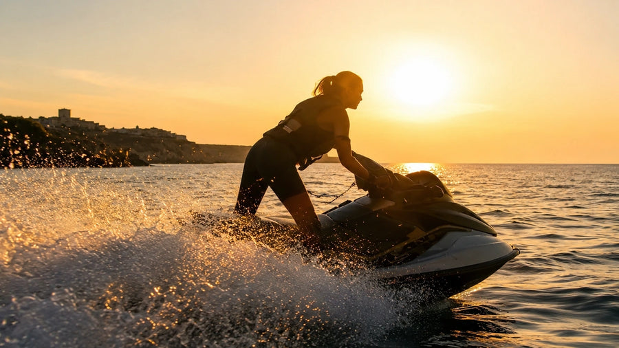 Activites a Malte - Jet ski quad excursion Gozo Comino