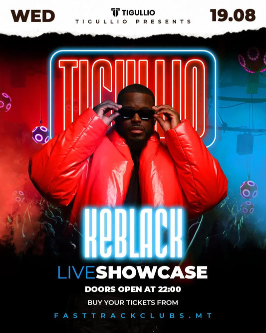 KEBLACK – Showcase à Malte le 19 août 2026-malte