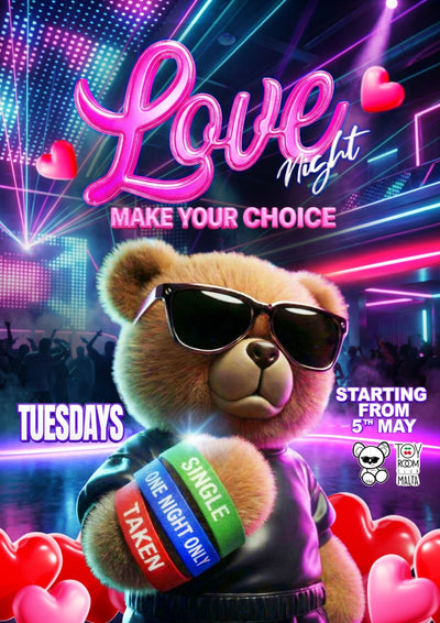 Love Night Malte au Toy Room - 2026