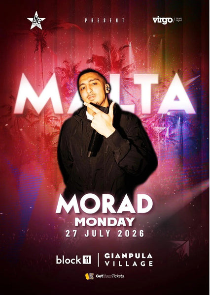 Morad – Showcase à Malte le 27 Juillet 2026 - malte