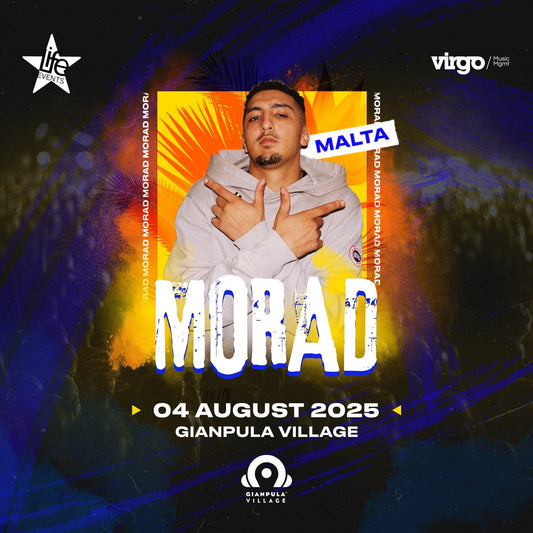 Morad – Showcase à Malte le 4 Août 2025 - malte