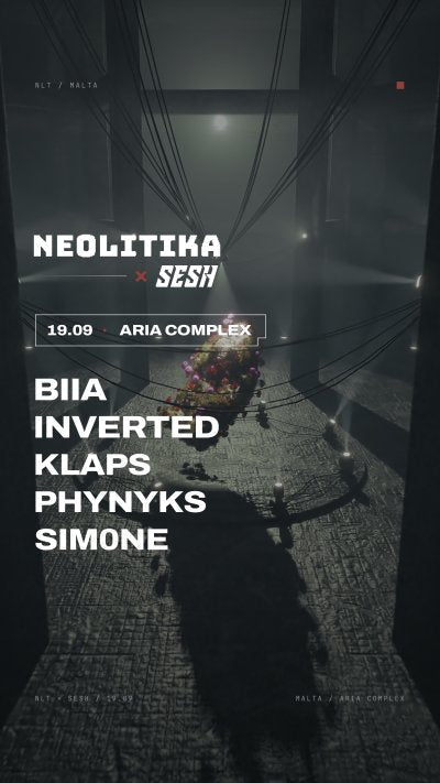Neolitika x SESH im Aria Complex auf Malta