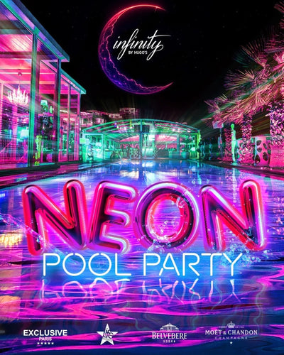 Neon Pool Party Malte au Hugo's Hotel - 2026