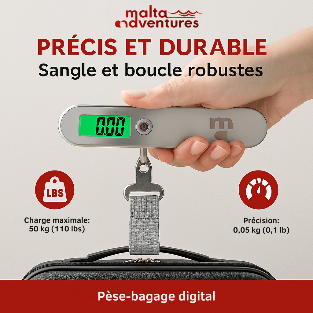 Pèse bagage digital - malte