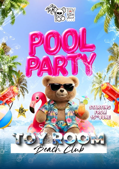 Toy Pool Party Malte au Toy Room Beach Club - 2026