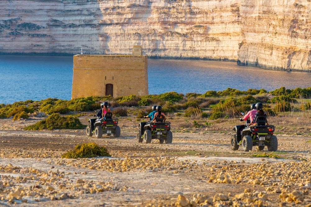 Quad Gozo & Comino — Coucher de Soleil avec Blue Lagoon - malte