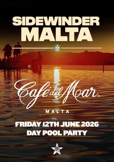 Sidewinder Malta au Café del Mar à Malte