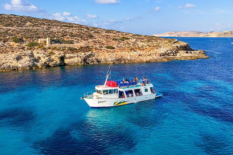 Sunset Cruise Malte — Blue Lagoon & Coucher de Soleil sur Mer - malte