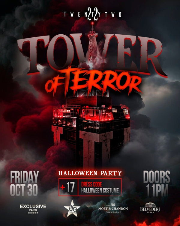 Tower of Terror Malta im TwentyTwo - Halloween 2026